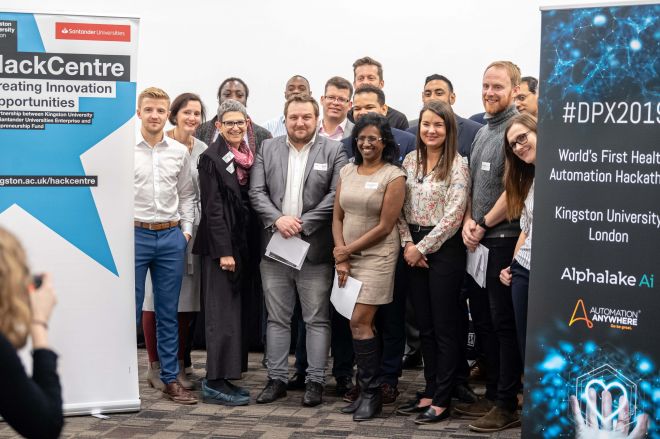 The Kingston University Santander HackCentre has been set up to encourage students to explore new ideas and collaborate with industry professionals 