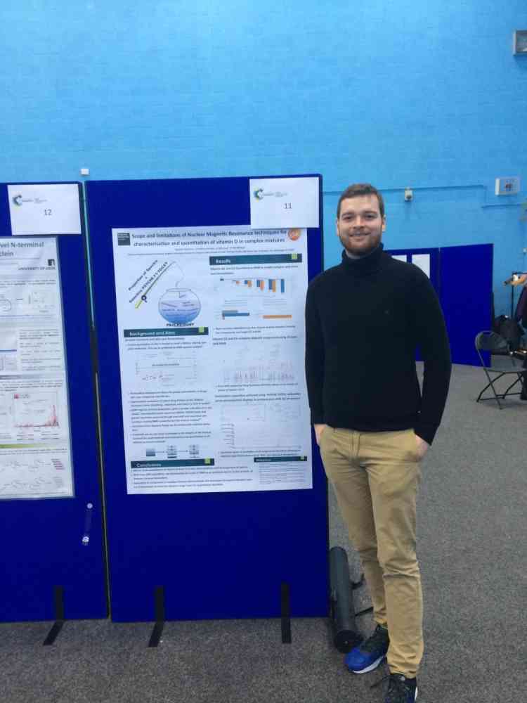 Cameron Robertson at Conference Leeds University, 2018 - ,RSC Biophysical Chemistry Conference