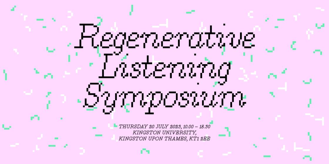 Logo: Regenerative Listening symposium