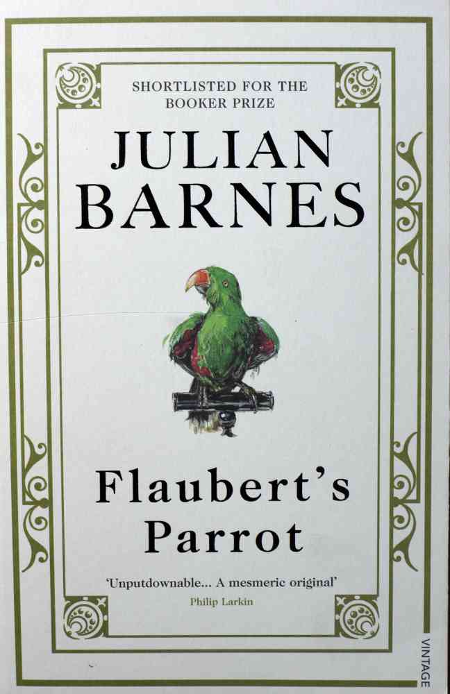 Flaubert's Parrot - Book Cover Design , Vintage Books, Penguin Random House