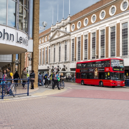 Kingston is serviced by a large amount of buses which can take you around South West London