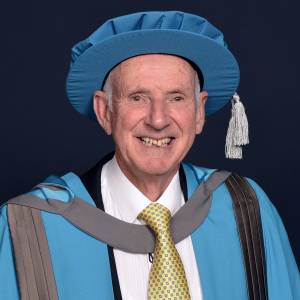 Kingston University names businessman Colin Squire, chairman of award-winning firm Squire's Garden Centres, Honorary Doctor of Art and Design