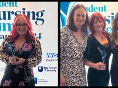 ſֳ scoops two accolades at national Student Nursing Times Awards