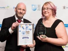 Inspirational Kingston University postgraduate student and educator picks up top honour at Social Worker of the Year Awards