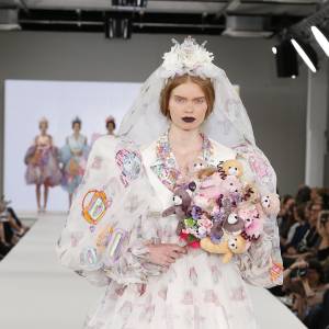 Kingston School of Art fashion graduate Kate Clark's collection goes on show in New York as part of Graduate Fashion Week spectacular