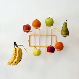 Kingston University student's wall-mounted alternative to fruit bowl aims to encourage healthy eating and cut down food waste
