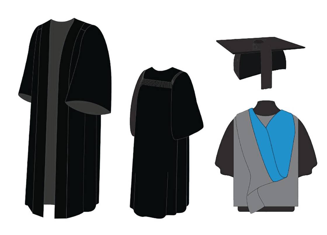Sub-degree gown
