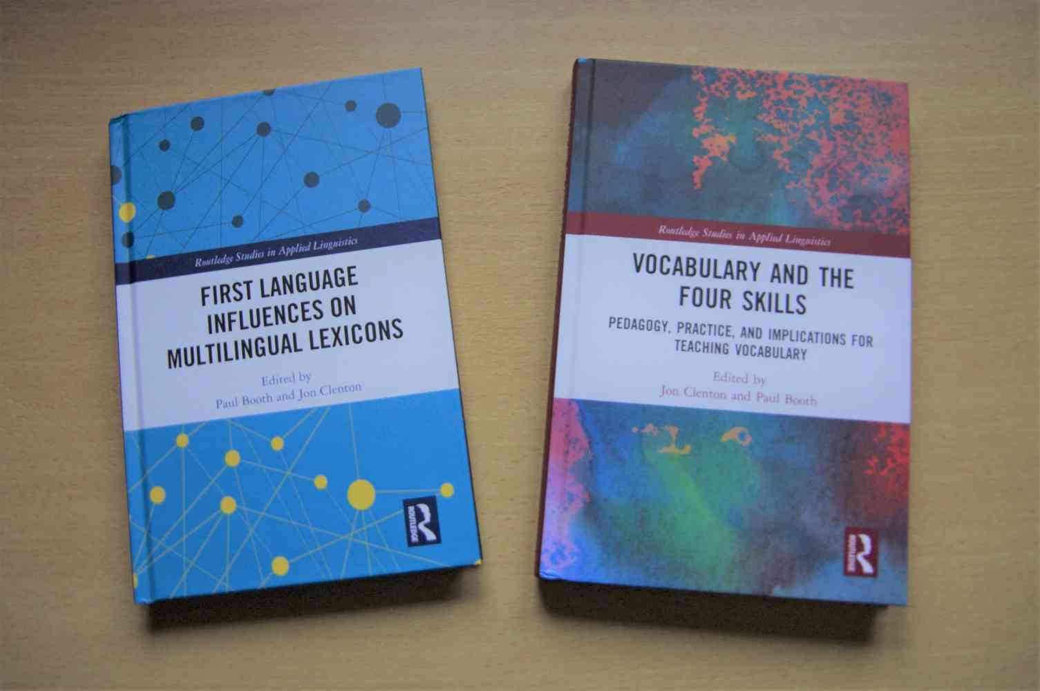 I was First Editor for a book on 'First Language Backgrounds and Multilingual Lexicons' (Routledge 2020). The book brings together respected authors from around the world to contribute chapters from a variety of different language backgrounds including European languages, Arabic, and Japanese.  As an example of how the vocabulary research has informed postgraduate teaching worldwide, I was co-editor for a 2020 book on 'Vocabulary and the four skills: Pedagogy, practice, and implications for teaching vocabulary' (Routledge 2020) and wrote two chapters. Each lead author contributor is an internationally recognised vocabulary expert in their respective field.