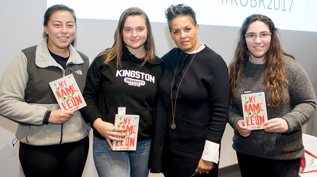 Kingston University Big Read author Kit de Waal talks to fans about difficult choices affecting children in care