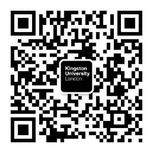 QR code for Kingston University WeChat