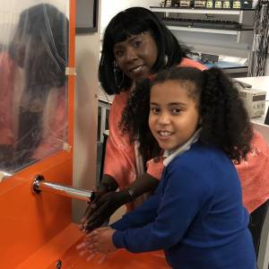 Primary school pupil's idea for automated sink to help mum during fight with cancer brought to life by Kingston University