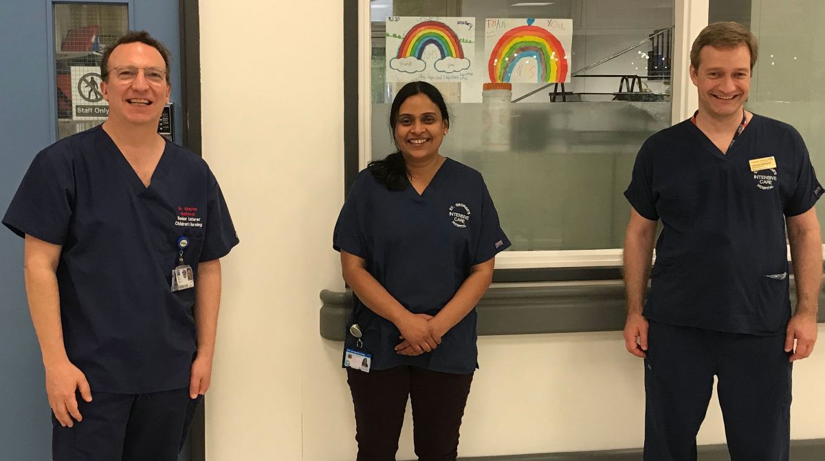 Vital intensive care training delivered to frontline NHS workers during Covid-19 pandemic by nursing experts from Kingston University and St George's, University of London