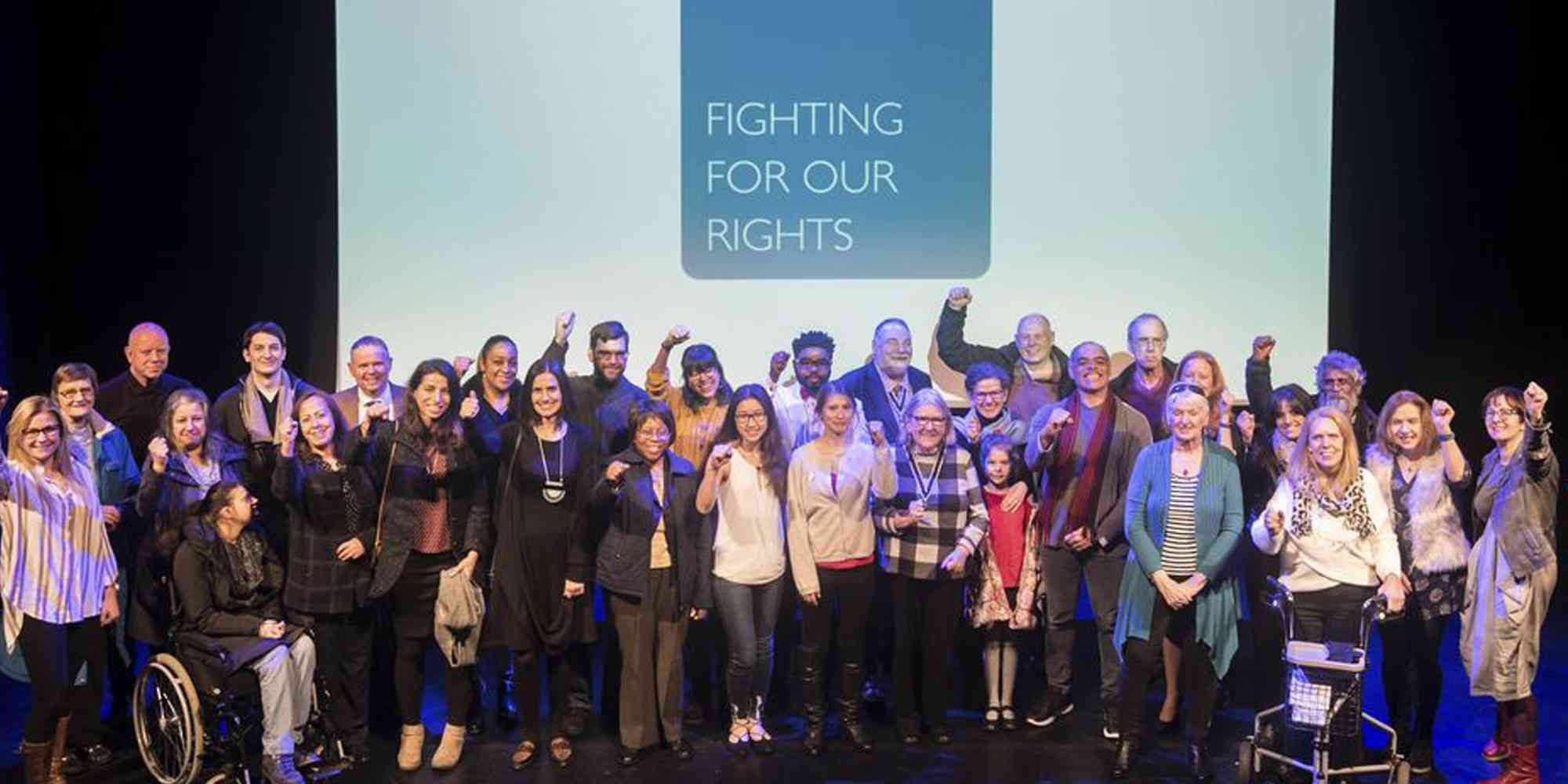 Fighting for our rights end of project celebration (2018) - KCIL, h2h, SIG on Inclusion and Social Justice, schools of Nursing and Education, StoryAID, Orchard Trust with the community