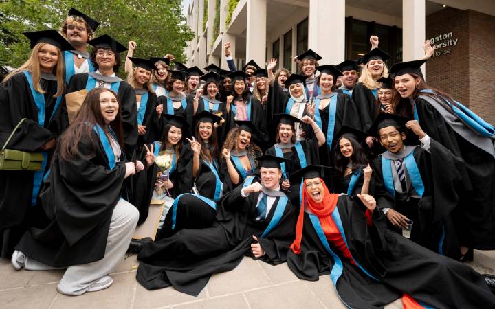 Thousands of Kingston University students to have achievements celebrated alongside industry experts during Rose Theatre graduation ceremonies