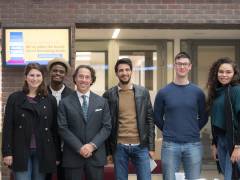 Economics alumnus Stefano Ciampolini returns to campus to share his insights into entrepreneurship in the healthcare industry