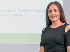 Kingston University PhD student presents antimicrobial resistance thesis in three minutes for international competition