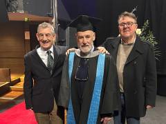 Nonagenarian philosophy masters student becomes Kingston University's oldest ever graduate at 95 years old