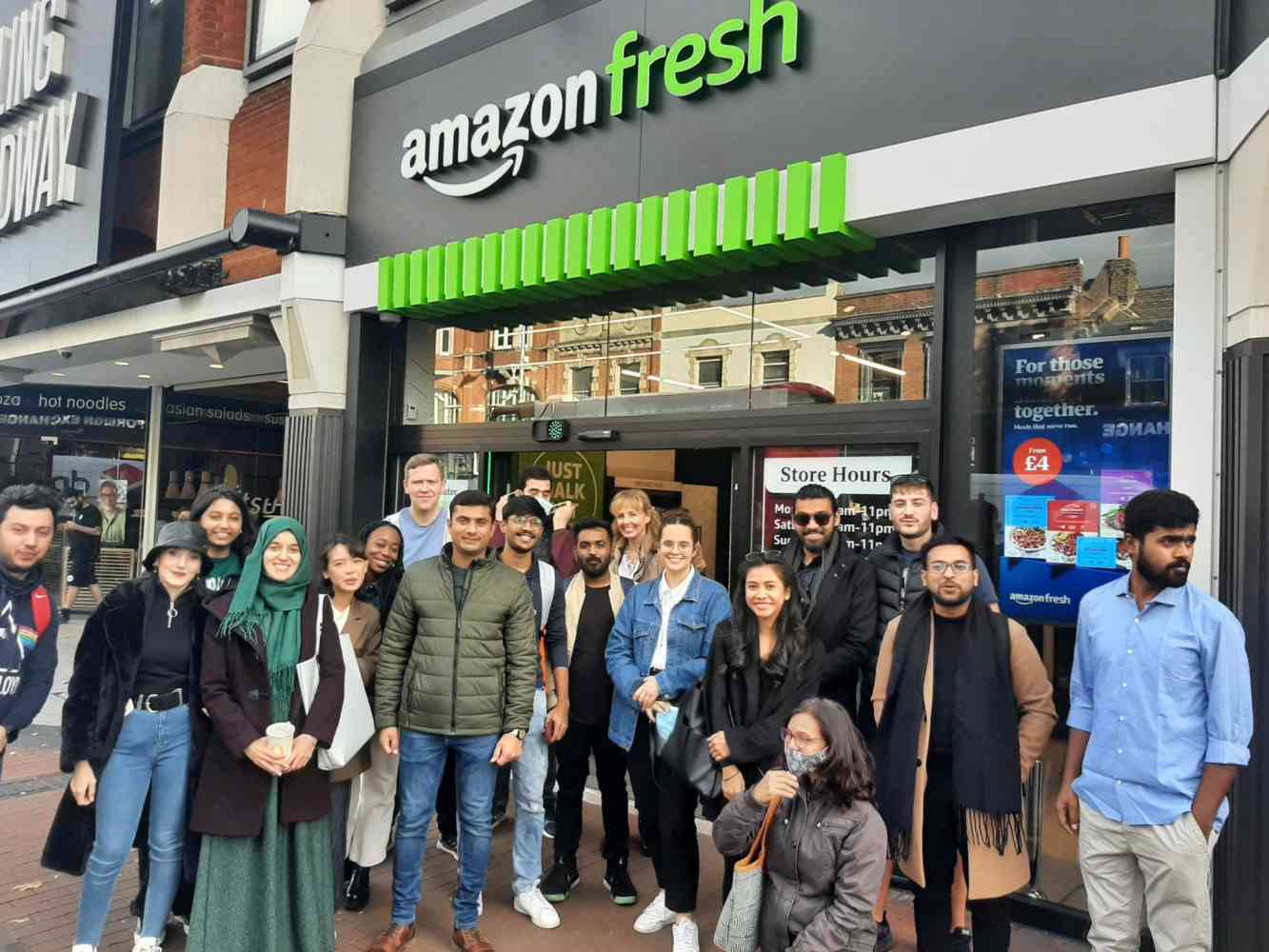 First Amazon Fresh Ealing London: Experiential visit