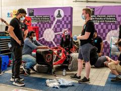 Kingston University engineering students take on teams from across the globe in Formula Student competition at Silverstone 