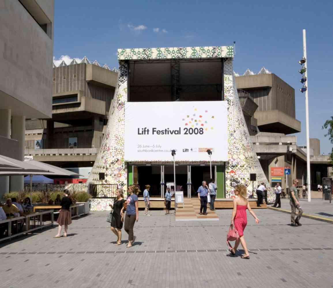 The Lift New Parliament 2008 - A demountable performance and meeting space to provide an initial home for public life in new places.
