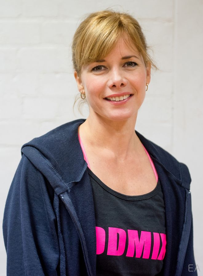 Former ballerina Darcey Bussell shared her passion for health and fitness during an hour-long dance class at Kingston University.