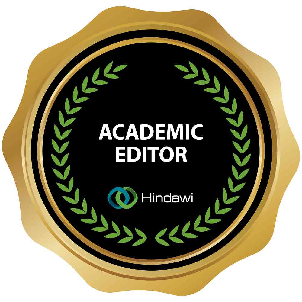 Hindawi Pubs Editor: Journal of Chemistry - Editor Badge