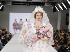 Kingston School of Art fashion graduate Kate Clark's collection goes on show in New York as part of Graduate Fashion Week spectacular