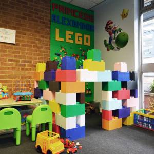Kingston University graduate revamps hospital waiting room with 11kg of Duplo Lego to bring colour and positivity to patients