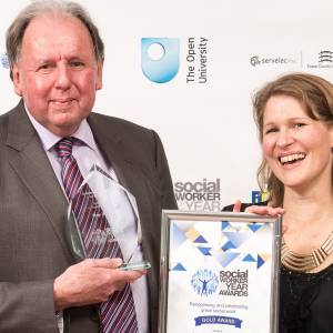 Kingston University expert urges rethink on public sector funding as he is honoured for outstanding contribution at Social Worker of Year Awards