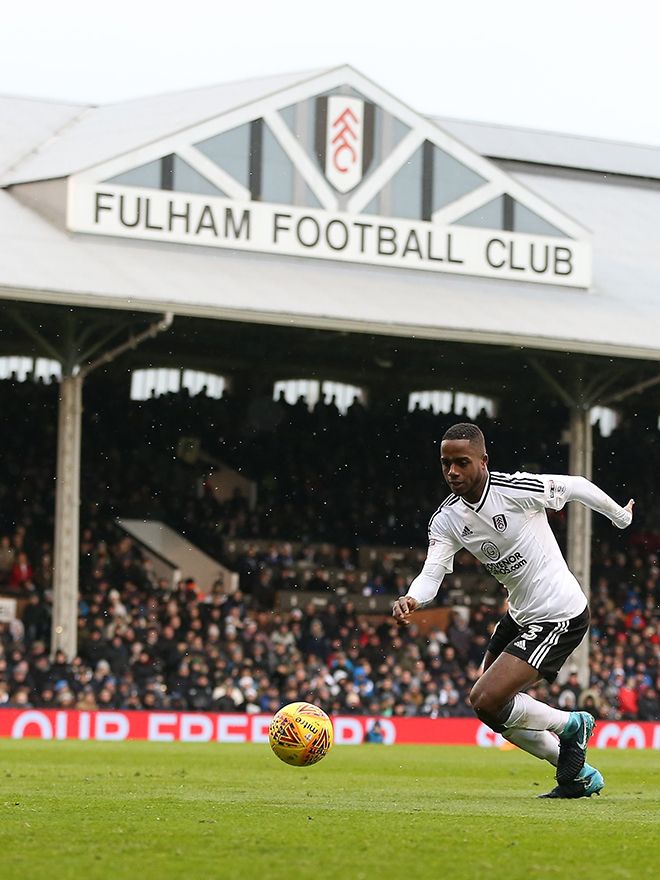 Ryan Sessegnon runs with the ball at Craven Cottage