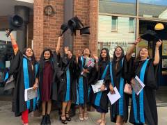 Hundreds of Kingston University students cross graduation stage at Rose Theatre ceremonies 