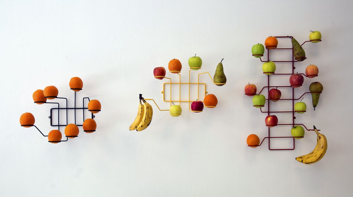 Kingston University student's wall-mounted alternative to fruit bowl aims to encourage healthy eating and cut down food waste