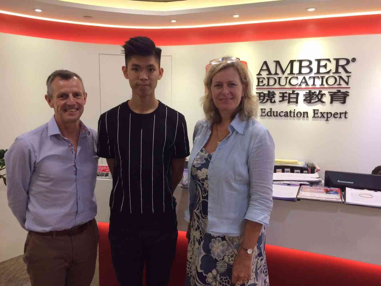 Hong Kong - Amber recruitment Fair - Promoting Joint Faculty programmes to prospective students