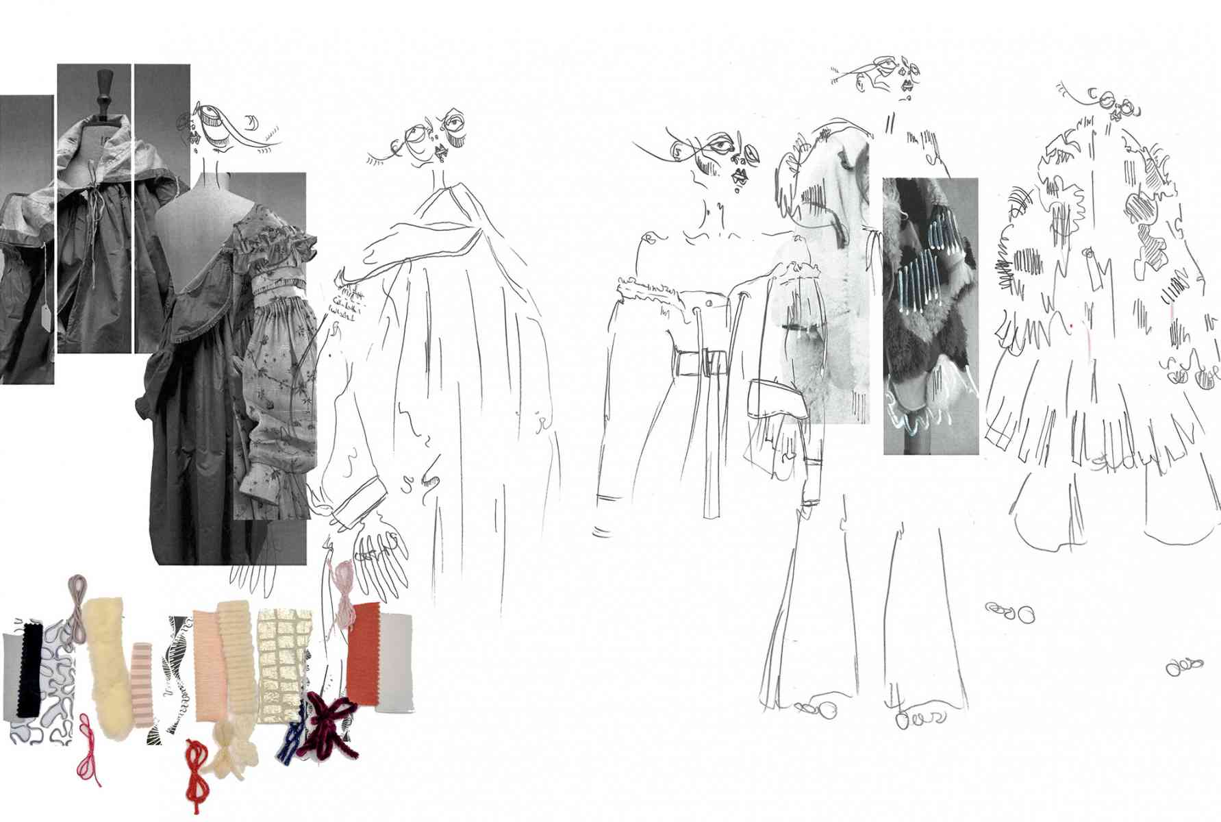 Fashion BA(Hons) - Illustration by Megan Greenfield, winner of the Creative Skillset Award