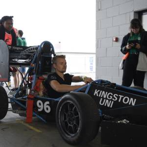 Kingston University student impresses Formula One engine manufacturer Mercedes HPP at Silverstone competition