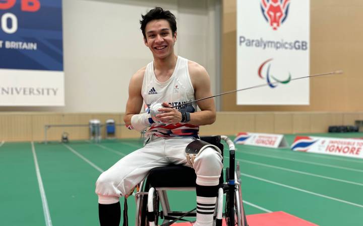 Kingston University architecture graduate and double medallist at Tokyo 2020 Paralympic Games reflects on his journey into elite sport 