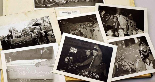 Archival material of Kingston photographs