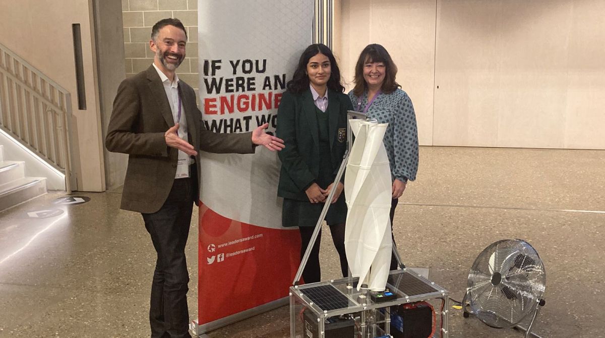 Winning school pupils' designs showcased at Primary Engineer London and Jersey Leaders Awards ceremony at Kingston University's Town House