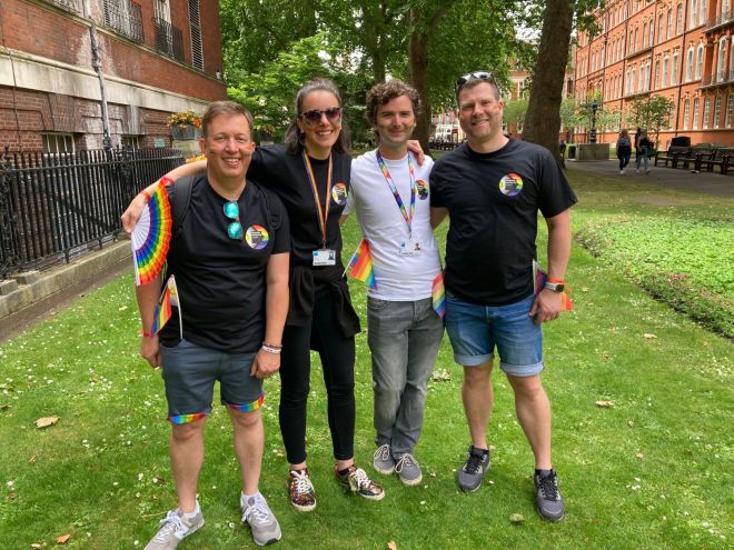 LGBTQ+ Staff Network and EDI Partner