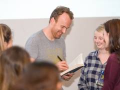 Author Matt Haig captivates audience with views on writing, reading and what it means to be human as part of Kingston University's Big Read project