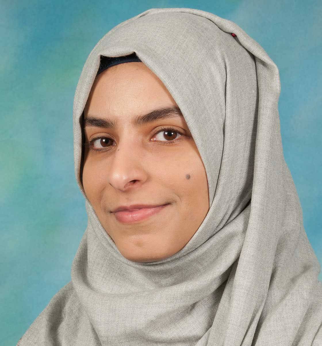 Dr Luluwah Al-Fagih, senior lecturer in the School of Computer Science and Mathematics