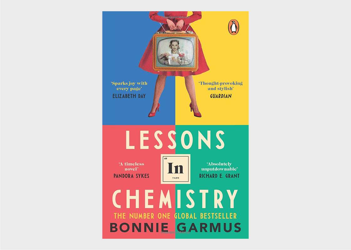 Cover of Lessons in Chemistry by Bonnie Garmus