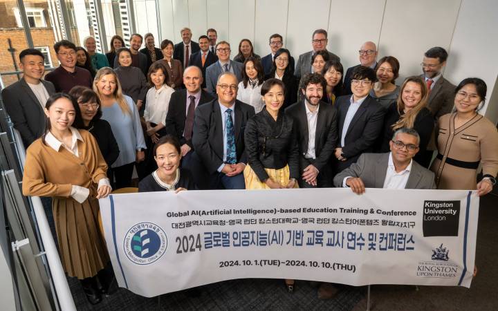 Kingston University launches pilot programme on integrating AI into teaching with educators from Republic of Korea