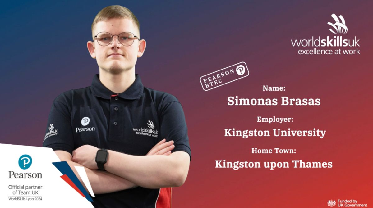 Kingston University student to represent the UK at World Skills Olympics