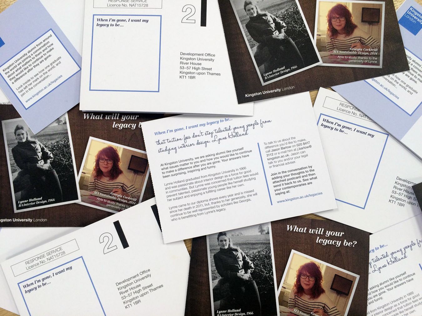 Kingston University has been asking its alumni how they want to be remembered as part of a new legacy campaign.