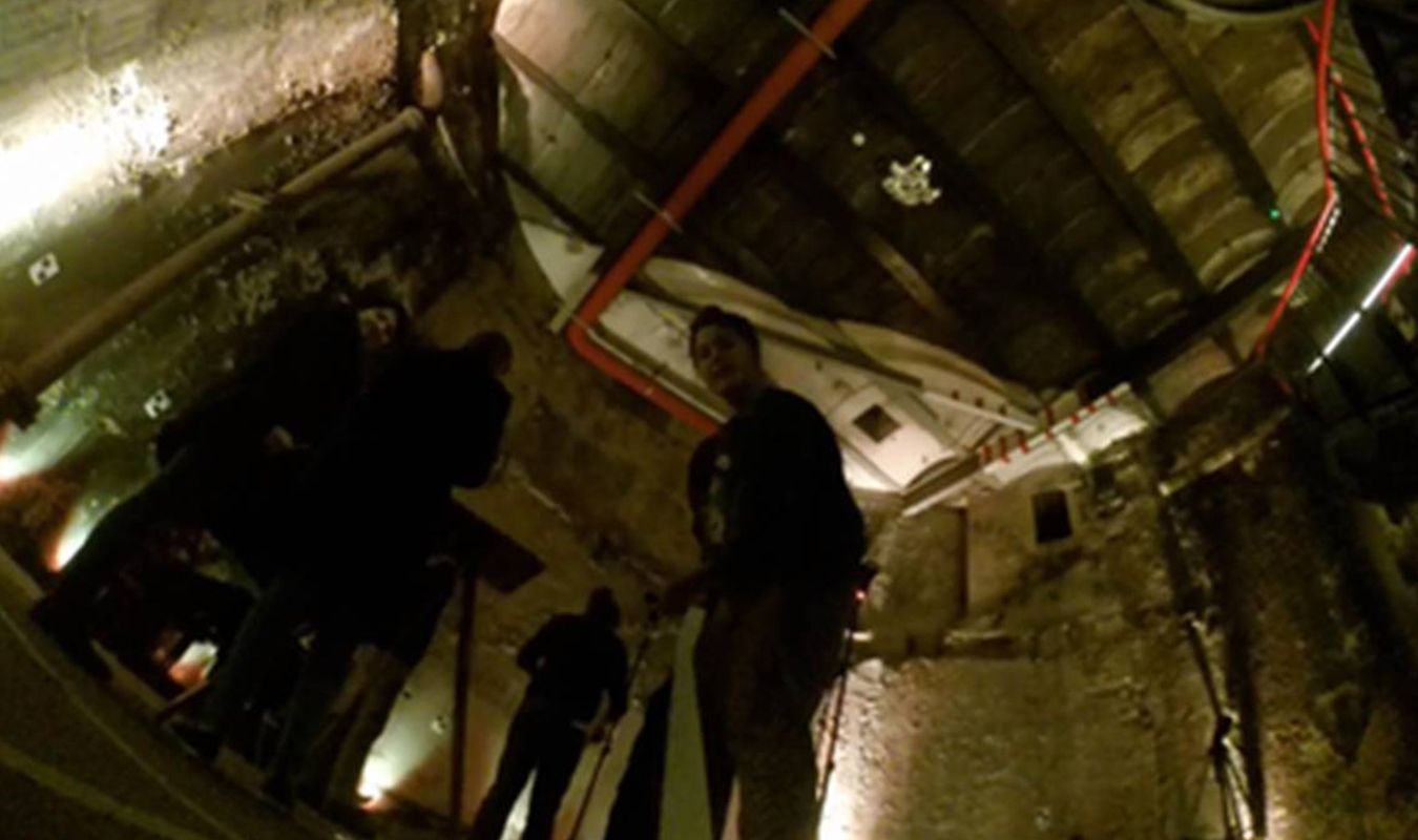 Kingston University students captured the eerie atmosphere of the Thames Tunnel on camera