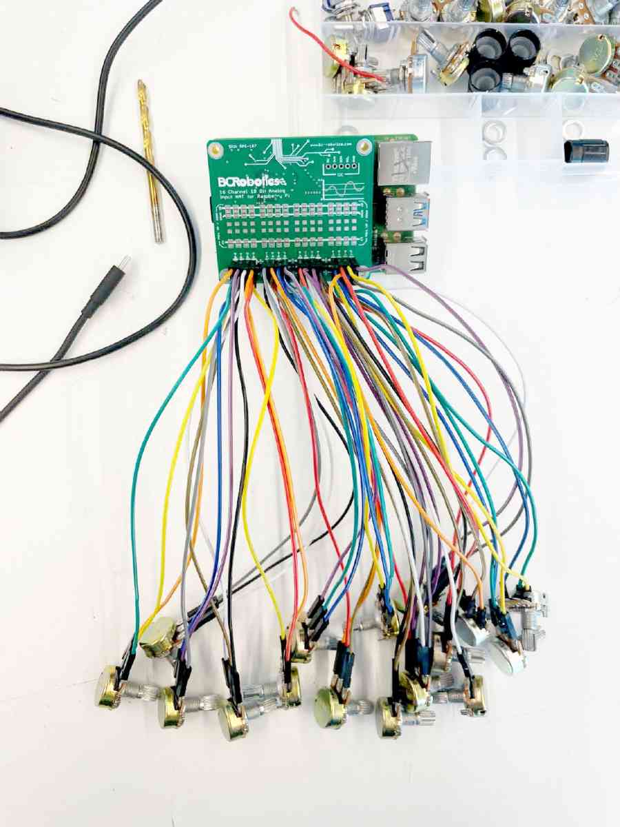 Fintan Feeney: Ambient Machine - System integration test exploring the analogue input interface.