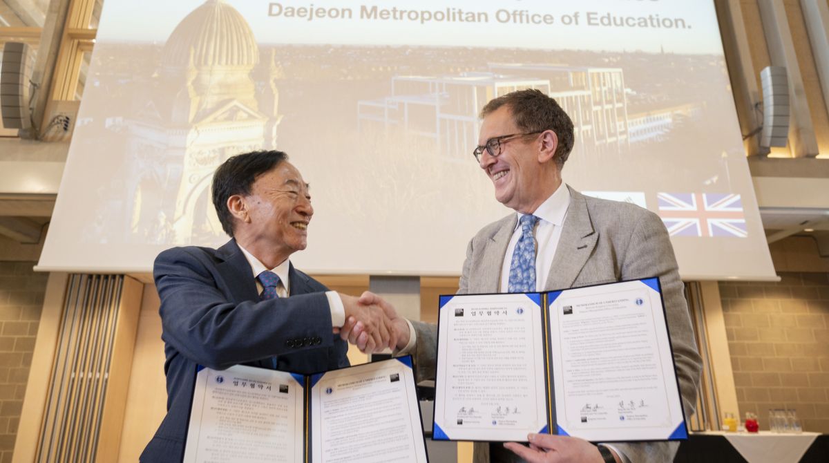 Kingston University establishes strategic partnership with Daejeon Metropolitan Office of Education in the Republic of Korea 