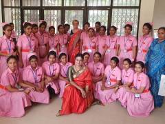 Leading Kingston Universityand St George's, University of London midwifery expert called upon to help transform quality of care in Bangladesh