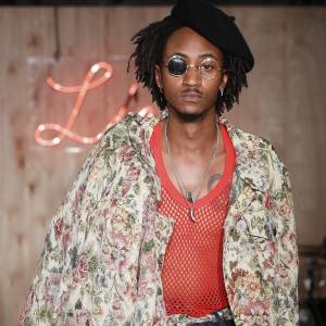Kingston University designer Leyman Lahcine draws inspiration from Nobel Peace Prize winners in latest catwalk collection
